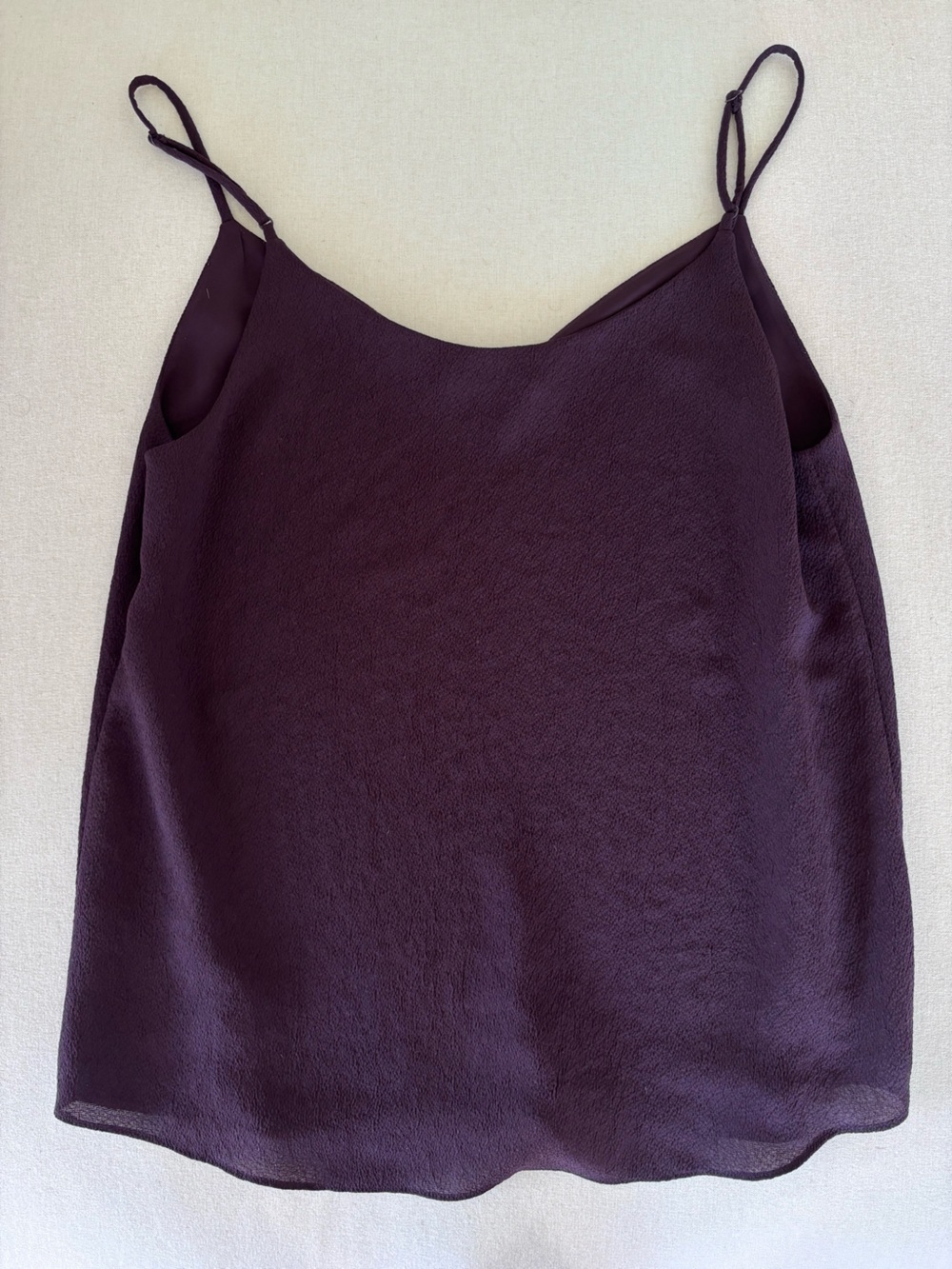 Aritzia Babaton Everly camisole loose top plum S oversized - Picture 2 of 6